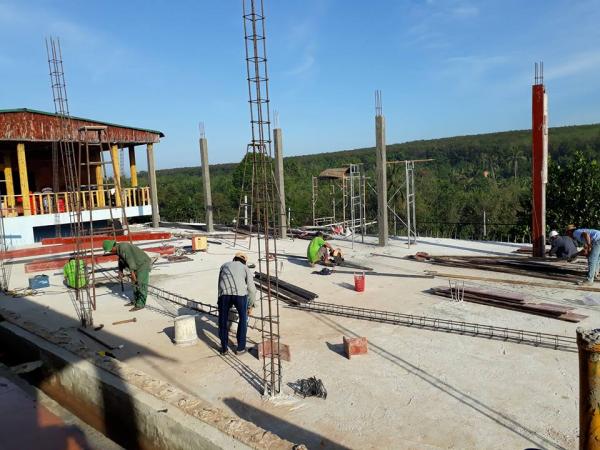 Hình ảnh xây dựng nhà ăn tháng 4-2017 - Hình mô tả 1