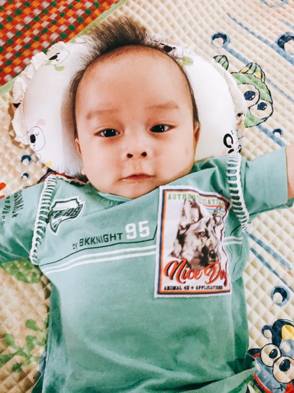 Bé bị bỏ rơi mới vào Làng Tre (Tháng 08/2018) - Hình mô tả 6